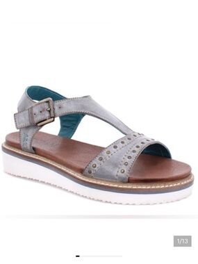 Bed Stu Roan Martina Wedge Sandals Size 9.5